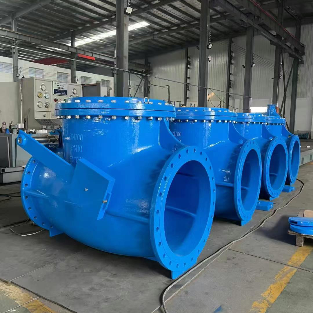 鄭州蝶閥廠大口徑重錘式止回閥支持定制法蘭連接國(guó)標(biāo)