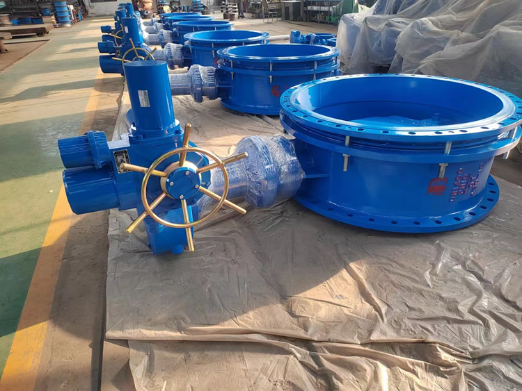 鑄鐵碳鋼多層次水處理電動(dòng)雙偏心法蘭蝶閥2SD941X-10(圖文)