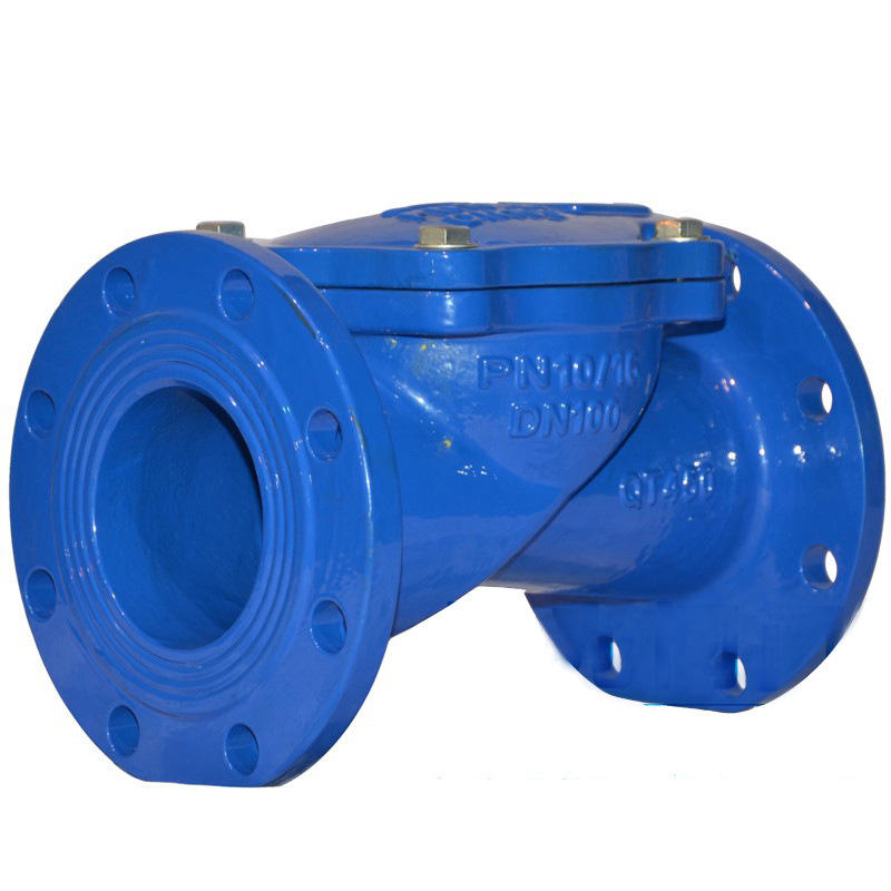 鄭州蝶閥廠(chǎng)球型止回閥HQ41X-16Q鑄鐵球形污水滑道滾球單向閥